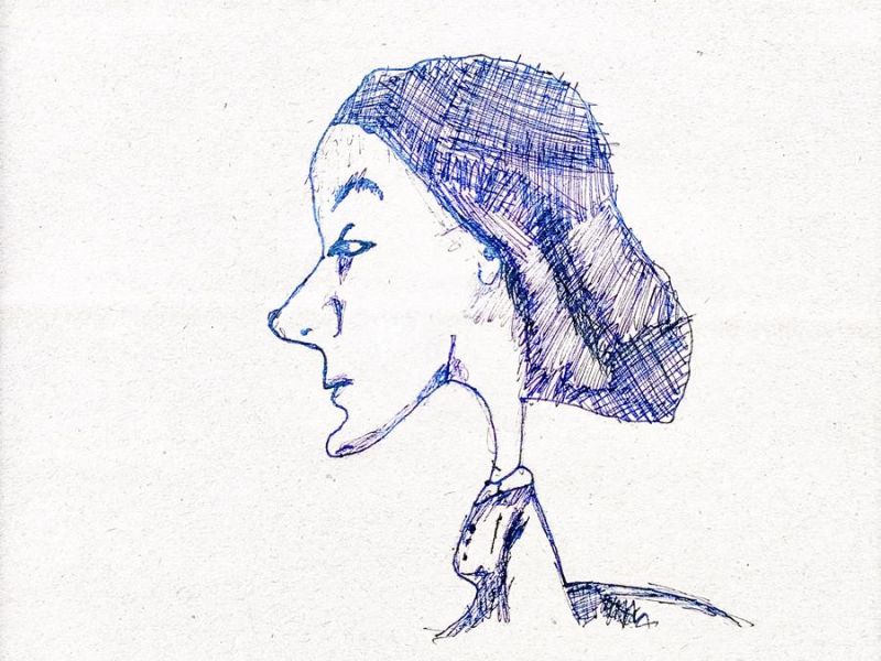 Samuel Elkington St Bernard's Wangaratta Year 6      Caricature     Fine Liner, Soft Pastel