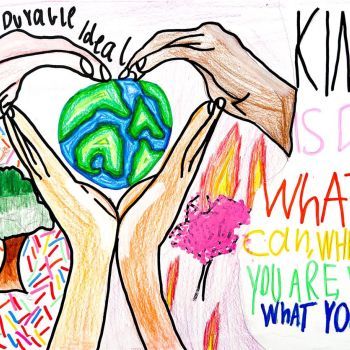 Jazlyn Schroeder St Joseph's Kerang Year 5      Living In Harmony     Greylead, Marker, Paper, Pencil      I have drawn a picture of hands in a heart with different skin tones and I believe my piece represents the theme because I believe that we can all c